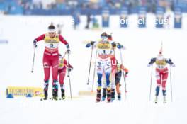 15.03.2024, Falun, Sweden (SWE): Kristine Stavaas Skistad (NOR), Jonna Sundling (SWE), (l-r)  - FIS world cup cross-country, individual sprint, Falun (SWE). www.nordicfocus.com. © Modica/NordicFocus. Every downloaded picture is fee-liable.