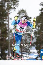 15.03.2024, Falun, Sweden (SWE): Nikita Gridin (KAZ) - FIS world cup cross-country, individual sprint, Falun (SWE). www.nordicfocus.com. © Modica/NordicFocus. Every downloaded picture is fee-liable.