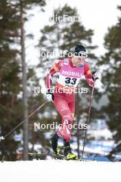15.03.2024, Falun, Sweden (SWE): Benjamin Moser (AUT) - FIS world cup cross-country, individual sprint, Falun (SWE). www.nordicfocus.com. © Modica/NordicFocus. Every downloaded picture is fee-liable.