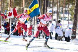 17.03.2024, Falun, Sweden (SWE): Johannes Hoesflot Klaebo (NOR) - FIS world cup cross-country, mass, Falun (SWE). www.nordicfocus.com. © Modica/NordicFocus. Every downloaded picture is fee-liable.