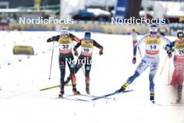 17.03.2024, Falun, Sweden (SWE): Pia Fink (GER), Katharina Hennig (GER), (l-r)  - FIS world cup cross-country, mass, Falun (SWE). www.nordicfocus.com. © Modica/NordicFocus. Every downloaded picture is fee-liable.