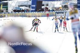 17.03.2024, Falun, Sweden (SWE): Pia Fink (GER), Moa Ilar (SWE), Katerina Janatova (CZE), (l-r)  - FIS world cup cross-country, mass, Falun (SWE). www.nordicfocus.com. © Modica/NordicFocus. Every downloaded picture is fee-liable.