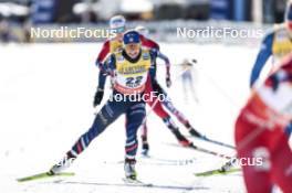 17.03.2024, Falun, Sweden (SWE): Flora Dolci (FRA) - FIS world cup cross-country, mass, Falun (SWE). www.nordicfocus.com. © Modica/NordicFocus. Every downloaded picture is fee-liable.