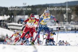 17.03.2024, Falun, Sweden (SWE): Jessie Diggins (USA) - FIS world cup cross-country, mass, Falun (SWE). www.nordicfocus.com. © Modica/NordicFocus. Every downloaded picture is fee-liable.