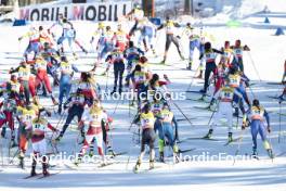 17.03.2024, Falun, Sweden (SWE): Womens mass race - FIS world cup cross-country, mass, Falun (SWE). www.nordicfocus.com. © Modica/NordicFocus. Every downloaded picture is fee-liable.