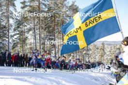 17.03.2024, Falun, Sweden (SWE): Ebba Andersson (SWE), Jessie Diggins (USA), Heidi Weng (NOR), Victoria Carl (GER), Astrid Oeyre Slind (NOR), Frida Karlsson (SWE), (l-r)  - FIS world cup cross-country, mass, Falun (SWE). www.nordicfocus.com. © Modica/NordicFocus. Every downloaded picture is fee-liable.