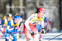 17.03.2024, Falun, Sweden (SWE): Anja Weber (SUI) - FIS world cup cross-country, mass, Falun (SWE). www.nordicfocus.com. © Modica/NordicFocus. Every downloaded picture is fee-liable.
