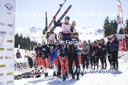 23.03.2024, Meribel, France (FRA): Jules Lapierre (FRA) - French Championships cross-country, relay, Meribel (FRA). www.nordicfocus.com. © Thibaut/NordicFocus. Every downloaded picture is fee-liable.