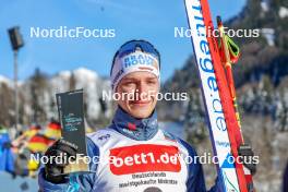 14.01.2024, Oberstdorf, Germany (GER): Manuel Faisst (GER) - FIS world cup nordic combined men, compact HS106/7.5km, Oberstdorf (GER). www.nordicfocus.com. © Volk/NordicFocus. Every downloaded picture is fee-liable.