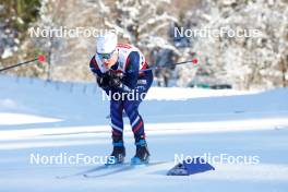14.01.2024, Oberstdorf, Germany (GER): Antoine Gerard (FRA) - FIS world cup nordic combined men, compact HS106/7.5km, Oberstdorf (GER). www.nordicfocus.com. © Volk/NordicFocus. Every downloaded picture is fee-liable.