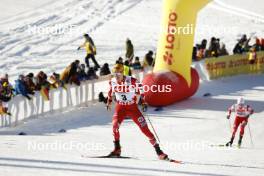 13.01.2024, Oberstdorf, Germany (GER): Franz-Josef Rehrl (AUT) - FIS world cup nordic combined men, individual gundersen HS106/10km, Oberstdorf (GER). www.nordicfocus.com. © Volk/NordicFocus. Every downloaded picture is fee-liable.