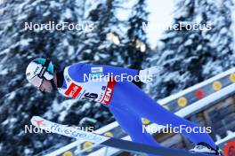 13.01.2024, Oberstdorf, Germany (GER): Vid Vrhovnik (SLO) - FIS world cup nordic combined men, individual gundersen HS106/10km, Oberstdorf (GER). www.nordicfocus.com. © Volk/NordicFocus. Every downloaded picture is fee-liable.