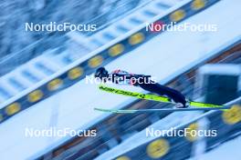 12.01.2024, Oberstdorf, Germany (GER): Matteo Baud (FRA) - FIS world cup nordic combined men, training, Oberstdorf (GER). www.nordicfocus.com. © Volk/NordicFocus. Every downloaded picture is fee-liable.
