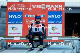 12.01.2024, Oberstdorf, Germany (GER): Julian Schmid (GER) - FIS world cup nordic combined men, training, Oberstdorf (GER). www.nordicfocus.com. © Volk/NordicFocus. Every downloaded picture is fee-liable.