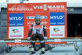 12.01.2024, Oberstdorf, Germany (GER): Kasper Moen Flatla (NOR) - FIS world cup nordic combined men, training, Oberstdorf (GER). www.nordicfocus.com. © Volk/NordicFocus. Every downloaded picture is fee-liable.