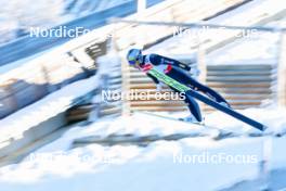 12.01.2024, Oberstdorf, Germany (GER): Samuel Costa (ITA) - FIS world cup nordic combined men, training, Oberstdorf (GER). www.nordicfocus.com. © Volk/NordicFocus. Every downloaded picture is fee-liable.