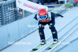 12.01.2024, Oberstdorf, Germany (GER): Terence Weber (GER) - FIS world cup nordic combined men, training, Oberstdorf (GER). www.nordicfocus.com. © Volk/NordicFocus. Every downloaded picture is fee-liable.