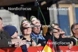 28.01.2024, Schonach, Germany (GER): Fans  - FIS world cup nordic combined men, individual gundersen HS100/10km, Schonach (GER). www.nordicfocus.com. © Volk/NordicFocus. Every downloaded picture is fee-liable.