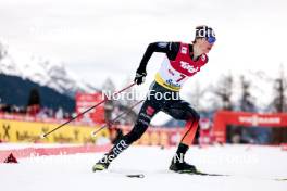 02.02.2024, Seefeld, Austria (AUT): David Mach (GER) - FIS world cup nordic combined men, individual gundersen HS109/7.5km, Seefeld (AUT). www.nordicfocus.com. © Modica/NordicFocus. Every downloaded picture is fee-liable.