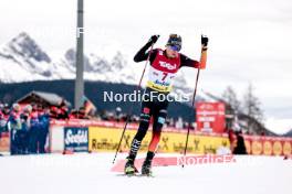 02.02.2024, Seefeld, Austria (AUT): David Mach (GER) - FIS world cup nordic combined men, individual gundersen HS109/7.5km, Seefeld (AUT). www.nordicfocus.com. © Modica/NordicFocus. Every downloaded picture is fee-liable.