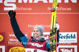 02.02.2024, Seefeld, Austria (AUT): Johannes Lamparter (AUT) - FIS world cup nordic combined men, individual gundersen HS109/7.5km, Seefeld (AUT). www.nordicfocus.com. © Modica/NordicFocus. Every downloaded picture is fee-liable.