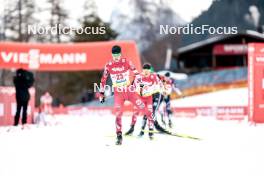 02.02.2024, Seefeld, Austria (AUT): Florian Kolb (AUT) - FIS world cup nordic combined men, individual gundersen HS109/7.5km, Seefeld (AUT). www.nordicfocus.com. © Modica/NordicFocus. Every downloaded picture is fee-liable.