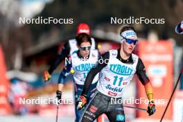 03.02.2024, Seefeld, Austria (AUT): Manuel Faisst (GER) - FIS world cup nordic combined men, individual gundersen HS109/10km, Seefeld (AUT). www.nordicfocus.com. © Modica/NordicFocus. Every downloaded picture is fee-liable.