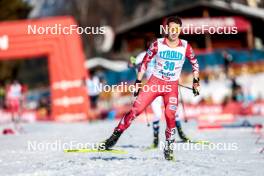 03.02.2024, Seefeld, Austria (AUT): Manuel Einkemmer (AUT) - FIS world cup nordic combined men, individual gundersen HS109/10km, Seefeld (AUT). www.nordicfocus.com. © Modica/NordicFocus. Every downloaded picture is fee-liable.