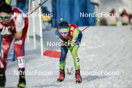 04.02.2024, Seefeld, Austria (AUT): Gasper Brecl (SLO) - FIS world cup nordic combined men, individual gundersen HS109/12.5km, Seefeld (AUT). www.nordicfocus.com. © Modica/NordicFocus. Every downloaded picture is fee-liable.