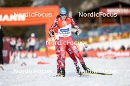 04.02.2024, Seefeld, Austria (AUT): Thomas Rettenegger (AUT) - FIS world cup nordic combined men, individual gundersen HS109/12.5km, Seefeld (AUT). www.nordicfocus.com. © Modica/NordicFocus. Every downloaded picture is fee-liable.