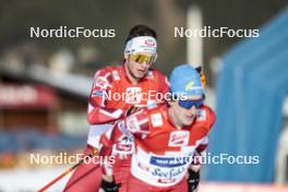 04.02.2024, Seefeld, Austria (AUT): Martin Fritz (AUT) - FIS world cup nordic combined men, individual gundersen HS109/12.5km, Seefeld (AUT). www.nordicfocus.com. © Modica/NordicFocus. Every downloaded picture is fee-liable.