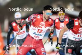 04.02.2024, Seefeld, Austria (AUT): Lukas Greiderer (AUT) - FIS world cup nordic combined men, individual gundersen HS109/12.5km, Seefeld (AUT). www.nordicfocus.com. © Modica/NordicFocus. Every downloaded picture is fee-liable.