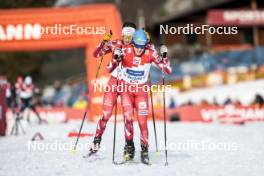 04.02.2024, Seefeld, Austria (AUT): Thomas Rettenegger (AUT) - FIS world cup nordic combined men, individual gundersen HS109/12.5km, Seefeld (AUT). www.nordicfocus.com. © Modica/NordicFocus. Every downloaded picture is fee-liable.