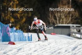 04.02.2024, Seefeld, Austria (AUT): Manuel Faisst (GERR) - FIS world cup nordic combined men, individual gundersen HS109/12.5km, Seefeld (AUT). www.nordicfocus.com. © Modica/NordicFocus. Every downloaded picture is fee-liable.