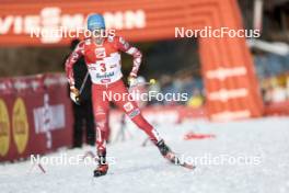 04.02.2024, Seefeld, Austria (AUT): Stefan Rettenegger (AUT) - FIS world cup nordic combined men, individual gundersen HS109/12.5km, Seefeld (AUT). www.nordicfocus.com. © Modica/NordicFocus. Every downloaded picture is fee-liable.