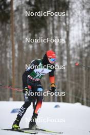 11.02.2024, Otepaeae, Estonia (EST): Julian  Schmid (GER) - FIS world cup nordic combined men, individual gundersen HS97/10km, Otepaeae (EST). www.nordicfocus.com. © Authamayou/NordicFocus. Every downloaded picture is fee-liable.
