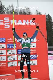 11.02.2024, Otepaeae, Estonia (EST): David  Mach (GER) - FIS world cup nordic combined men, individual gundersen HS97/10km, Otepaeae (EST). www.nordicfocus.com. © Authamayou/NordicFocus. Every downloaded picture is fee-liable.
