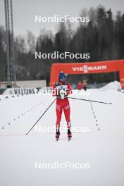 11.02.2024, Otepaeae, Estonia (EST): Niklas  Malacinski (USA) - FIS world cup nordic combined men, individual gundersen HS97/10km, Otepaeae (EST). www.nordicfocus.com. © Authamayou/NordicFocus. Every downloaded picture is fee-liable.