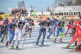 09.02.2024, Otepaeae, Estonia (EST): Raffaele Buzzi (ITA) - FIS world cup nordic combined men, mass HS97/10km, Otepaeae (EST). www.nordicfocus.com. © Authamayou/NordicFocus. Every downloaded picture is fee-liable.