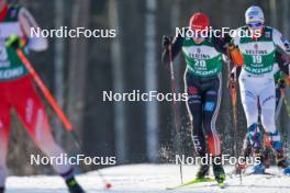 03.03.2024, Lahti, Finland (FIN): Julian Schmid (GER) - FIS world cup nordic combined men, individual gundersen HS130/10km, Lahti (FIN). www.nordicfocus.com. © Thibaut/NordicFocus. Every downloaded picture is fee-liable.