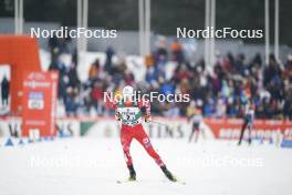 02.03.2024, Lahti, Finland (FIN): Lukas Greiderer (AUT) - FIS world cup nordic combined men, team sprint HS130/2x7.5km, Lahti (FIN). www.nordicfocus.com. © Thibaut/NordicFocus. Every downloaded picture is fee-liable.
