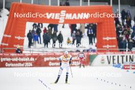 02.03.2024, Lahti, Finland (FIN): Joergen Graabak (NOR) - FIS world cup nordic combined men, team sprint HS130/2x7.5km, Lahti (FIN). www.nordicfocus.com. © Thibaut/NordicFocus. Every downloaded picture is fee-liable.