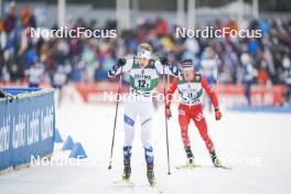 02.03.2024, Lahti, Finland (FIN): Andreas Skoglund (NOR) - FIS world cup nordic combined men, team sprint HS130/2x7.5km, Lahti (FIN). www.nordicfocus.com. © Thibaut/NordicFocus. Every downloaded picture is fee-liable.