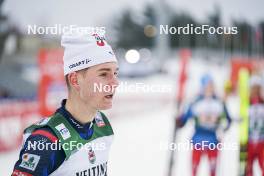 02.03.2024, Lahti, Finland (FIN): Matteo Baud (FRA) - FIS world cup nordic combined men, team sprint HS130/2x7.5km, Lahti (FIN). www.nordicfocus.com. © Thibaut/NordicFocus. Every downloaded picture is fee-liable.