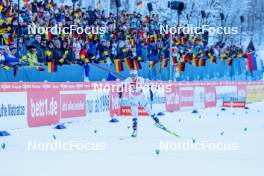 14.01.2024, Oberstdorf, Germany (GER): Marte Leinan Lund (NOR) - FIS world cup nordic combined women, compact HS106/5km, Oberstdorf (GER). www.nordicfocus.com. © Volk/NordicFocus. Every downloaded picture is fee-liable.