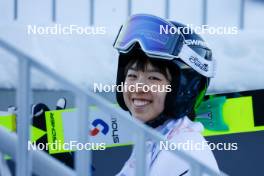 12.01.2024, Oberstdorf, Germany (GER): Anju Nakamura (JPN) - FIS world cup nordic combined women, training, Oberstdorf (GER). www.nordicfocus.com. © Volk/NordicFocus. Every downloaded picture is fee-liable.