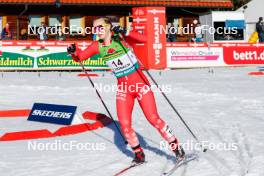 27.01.2024, Schonach, Germany (GER): Annika Malacinski (USA) - FIS world cup nordic combined women, individual gundersen HS100/4km, Schonach (GER). www.nordicfocus.com. © Volk/NordicFocus. Every downloaded picture is fee-liable.