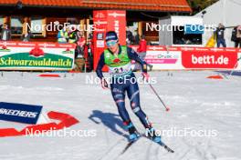 27.01.2024, Schonach, Germany (GER): Veronica Gianmoena (ITA) - FIS world cup nordic combined women, individual gundersen HS100/4km, Schonach (GER). www.nordicfocus.com. © Volk/NordicFocus. Every downloaded picture is fee-liable.