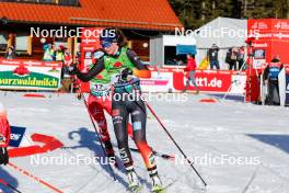 27.01.2024, Schonach, Germany (GER): Sophia Maurus (GER) - FIS world cup nordic combined women, individual gundersen HS100/4km, Schonach (GER). www.nordicfocus.com. © Volk/NordicFocus. Every downloaded picture is fee-liable.
