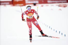 02.02.2024, Seefeld, Austria (AUT): Claudia Purker (AUT) - FIS world cup nordic combined women, individual gundersen HS109/5km, Seefeld (AUT). www.nordicfocus.com. © Modica/NordicFocus. Every downloaded picture is fee-liable.